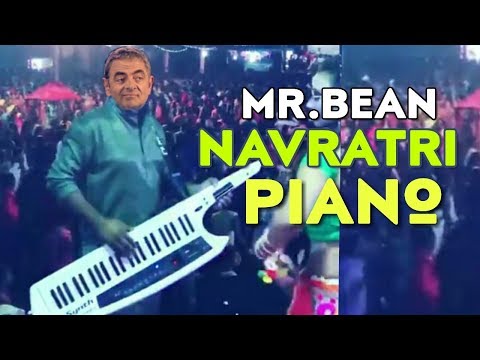 Mr bean :- Funny Navratri Piano WhatsApp Status | Mr.bean Navratri WhatsApp Status | Swag Video Status