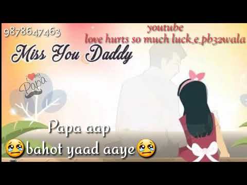 Papa aap bahot Yad aaye fathers day special whatsapp video | Swag Video Status