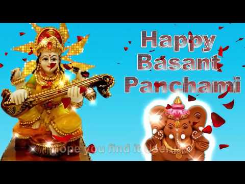 Happy Basant Panchami 2019,Saraswati Puja Wishes,Whatsapp Video|Basant Panchami status | Swag Video Status