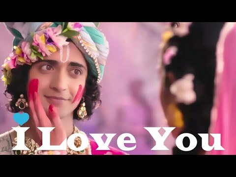 I love you - Best love whatsapp status video || Radhe Krishna Love Story Status