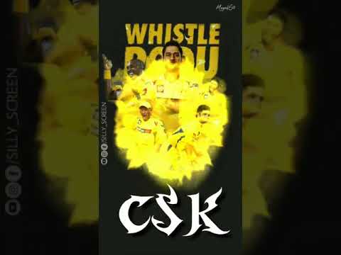 CSK Gangs | Chennai super Kings 2019 | full screen status | Swag Video Status