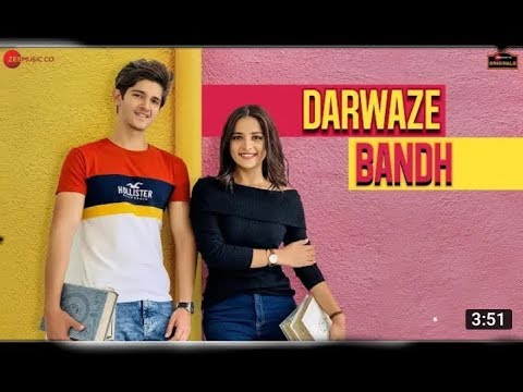 Darwaze Bandh  Whatsapp Status Video- Rohan Mehra, Mahima Makwana |Harry, Enbee| Amjad Nadeem Aamir| Zee Music Originals