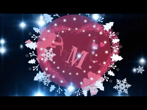 M ❣️ Name Happy Christmas ? WhatsApp Status Video by Tishu Love Status | Swag Video Status
