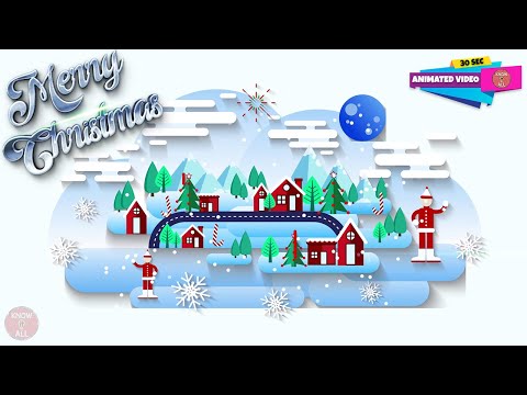 Merry Christmas Whatsapp Status | Happy Christmas WhatsApp status | Christmas animated video |Swag Video Status