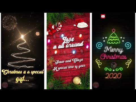 Merry Christmas full screen Whatsapp status | Happy New year 2020 full screen status | Swag Video Status