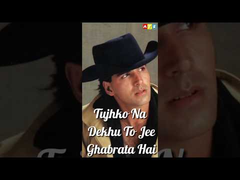 Tujko Na Dekhu To | Akshay Kumar? (Hit,Popular,Love)❤Song ? Full screen Status | Swag Video Status