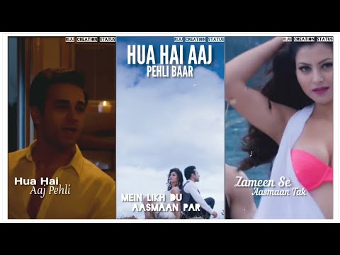 Hua Hai Aaj Pehli Baar Fullscreen Whatsapp Status | Armaan Malik | Hua Hai Aaj Pehli Baar status | Swag Video Status