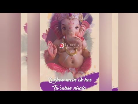 Ganesha Special Lakho Me Ek Hai Tu Sabse Nirala Song Latest Whatsap Status||Ganpati Song Status|| Swag Video Status