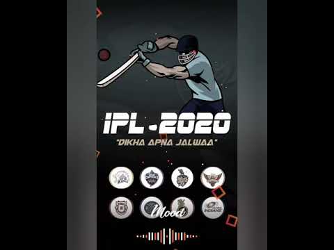 UAE IPL 2020 WhatsApp Status||IPL 2020 Song Status||De Ghumake Song|| Swag Video Status