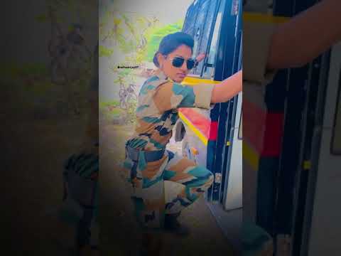 Indian army girl // army trending video // Indian army popular Song// Army status//Swag Video Status