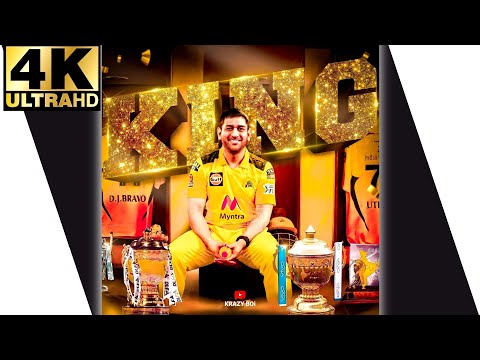 Chennai Super King Full Screen Whatsapp❣️|| 4K Ultra HD Status❣️ Swag Video Status