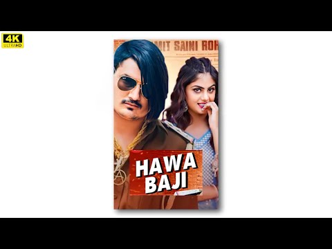Amit Saini Rohtakiya 4k Full Screen Status || Hawa Baji || Priya Soni || New Haryanvi Songs 2021 || Swag Video Status