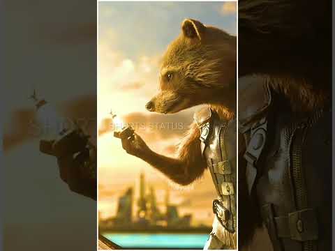 The Groot and Rocket Best cute scene whatsapp status HD 4k | Swag Video Status
