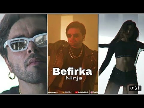 Befikra - Whatsapp Status | Ninja Ft. Kamzinkzone | Swag Video Status