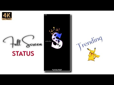 S Name Full Screen Status ? 4K whatsapp status | Swag Video Status