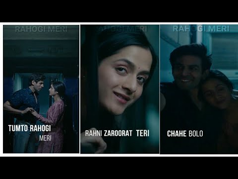 Rahogi Meri (Love Aaj Kal) Whatsapp Status | Arijit Singh | Kartik Aryan | Sara Ali Khan | Sony Music | Swag Video Status