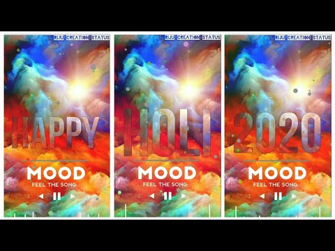 Happy Holi Special status Happy Holi Status 2020 |Full Screen whatsapp status| Happy Holi | Kuch Aeisa Kar Dhamal Instrumental | Swag Video Status