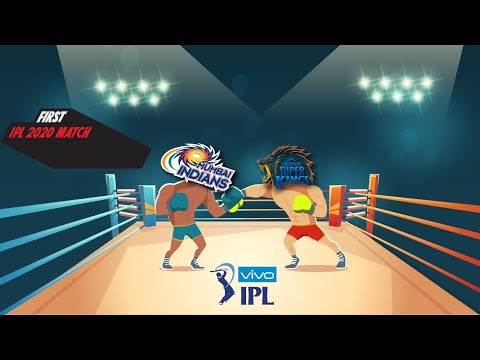 Chennai Super Kings VS Mumbai Indians Status (Animation)|IPL 2020 First Match| CSK vs MI status 2020 | Swag Video Status