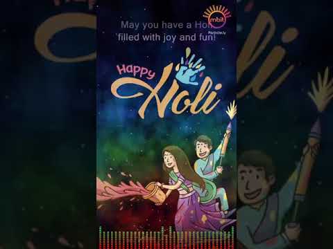 Happy Holi Status Full Screen || Holi Status || Holi Ki Jhil Mil | Swag Video Status