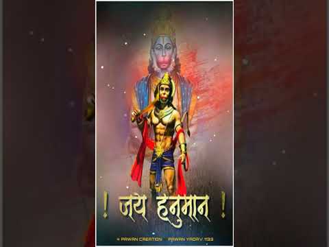 Tere Charno Me Pyaro Dham | Hanuman Jayanti Full Screen Status 2k20 full screen dj status 2020 Jay Sree Ram Jay Hanuman | Swag Video Status