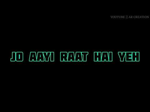 DARKHAAST SONG WHATSAPP STATUS VIDEO 2016 | Shivaay Movie Song Black Screen Lyrics Status Video | Swag Video Status