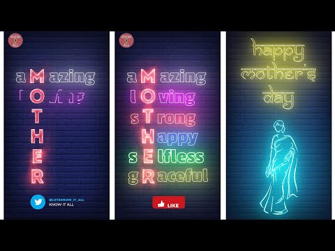 Happy mothers day full screen Status| MOTHER full Form | Maa Status Video 2020 | Swag Video Status