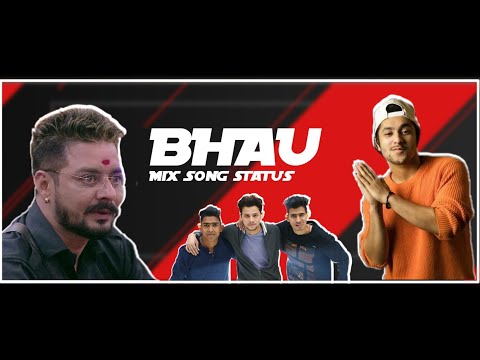 Hindustani Bhau Song Mix - Youtube Vs tiktok status |Round 2 hell,harsh beniwal mix Whatsapp Status | Swag Video Status