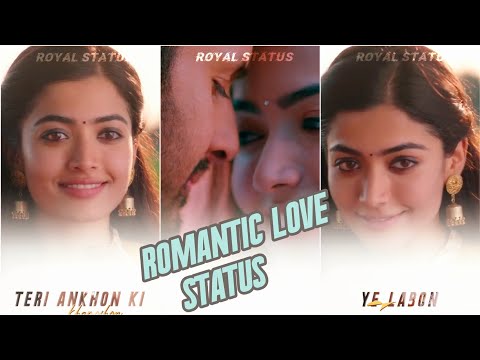 Rashmika Romantic status | Full screen WhatsApp status | Atif Aslam | Swag Video Status