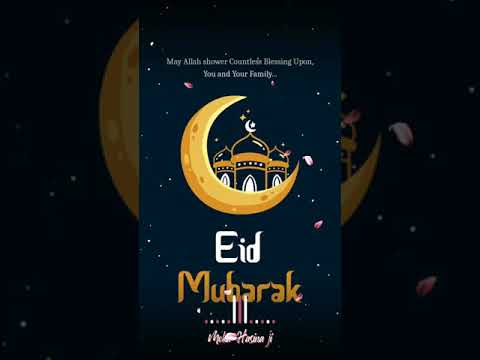Man Papa Eid Mubarak || New 4k Full Screen status || Swag Video Status
