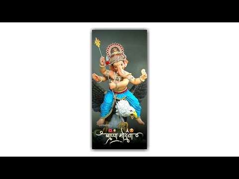 Ganpati Bappa 4K Full Screen Status 2021 || Ganpati Bappa New Status 2021 || Swag Video Status