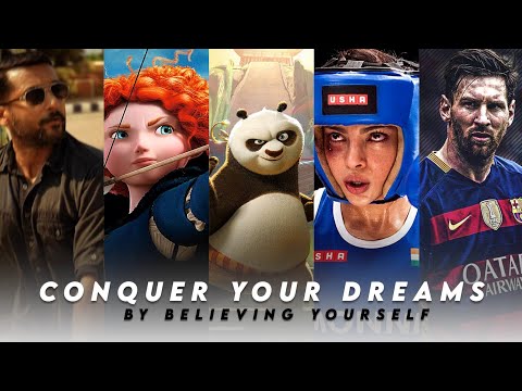 Conquer your dreams 👊By believing yourself 💯 Full Screen 4K UHD Motivational Status | Swag Video Status