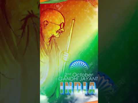 happy Gandhi Jayanti 2021 status full screen Gandhi Jayanti WhatsApp status 2021 4k Bapu status 2021 | Swag Video status