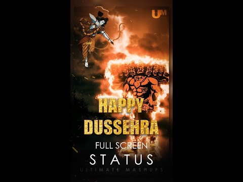 Happy Dussehra whatsapp status || Happy Dasara whatsapp status || Swag Video Status