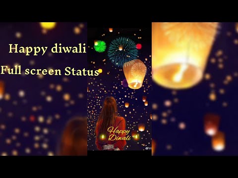 Happy deepawali full screen whatsapp status | Swag Video Status