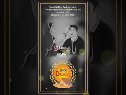 Happy Bhai dooj new and full screen whatsapp status 2021 | Swag Video Status