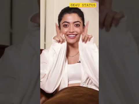 Rashmika Mandanna Whatsapp Status| Rashmika mandana cute status | Swag Video Status
