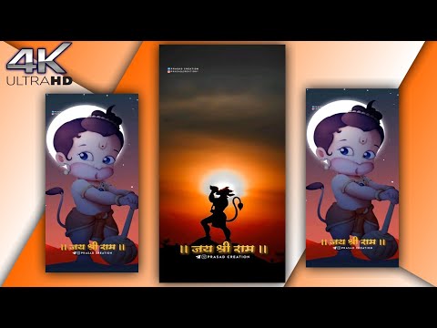 Hanuman 4K Fullscreen Status | Bajrang Bali Status | Swag Video Status