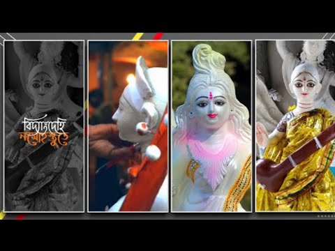 Angnaa padharo maharani/Saraswati puja 4k status/Swag Video Status