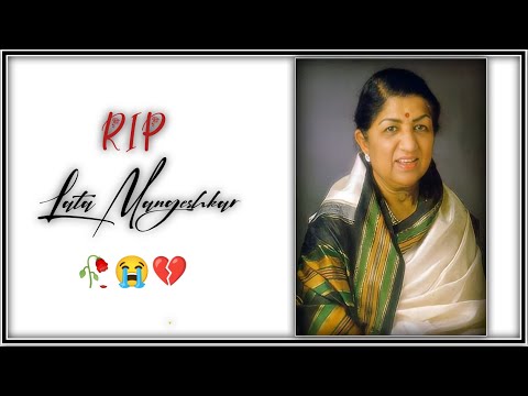 RIP ? Lata Mangeshkar Sad Status | Swag Video Status