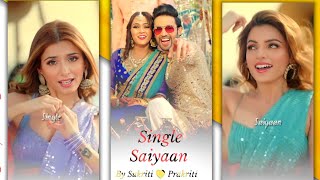 Single Saiyaan Full Screen Status | Swag Video Status