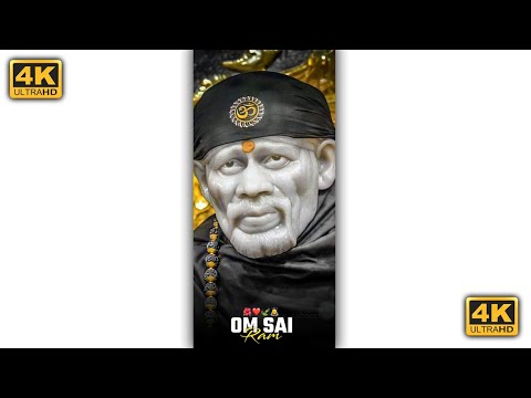 Sai Baba 4K Fullscreen Whatsapp Status | New Sai Baba Status | Swag Video Status