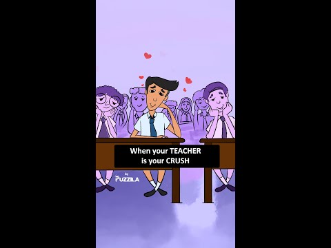 When your teacher is your crush | Swag Video Status