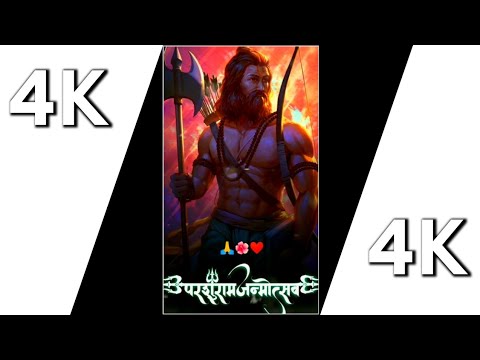 Parshuram Bhagwan 4K full screen WhatsApp status | Swag Video Status