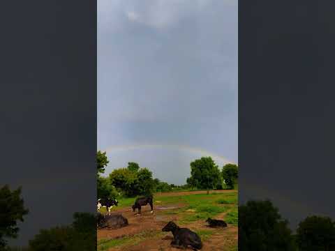 Rainbow capture in Monsoon whether Status | Swag Video Status