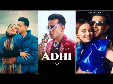 Adhi Raat Punjabi Song WhatsApp Status | Swag Video Status