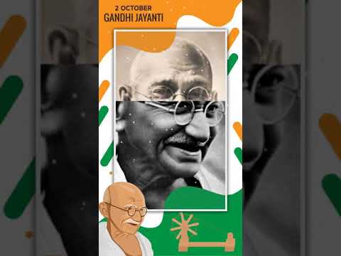 Gandhi jayanti special full screen status | Swag Video Status
