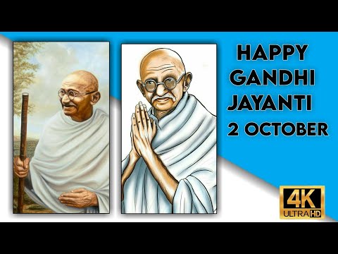 2 October Mahatma Gandhi Jayanti full screen status | Swag Video Status