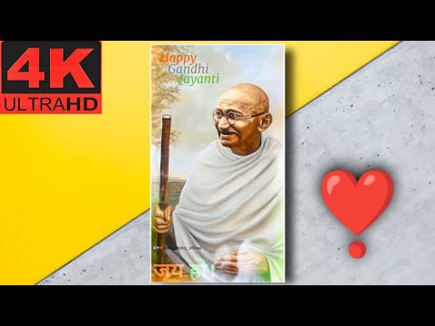 Gandhi Jayanti 4K Status | Swag Video Status