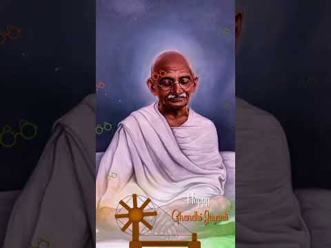 Mahatma Gandhi jayanti whatsapp status video | Swag Video Status