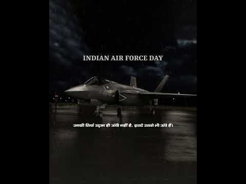 Indian Airforce day video wishes | Swag Video Status